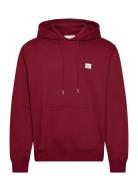 Calvin Klein Jeans Ls 350Terry Eu Whsl Badge Hoodie Röd