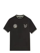 Lyle & Scott Football T-Shirt Svart