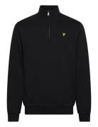 Lyle & Scott Loopback Quarter Zip Sweat Svart