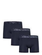 Emporio Armani 3 Pack Bottom Marinblå