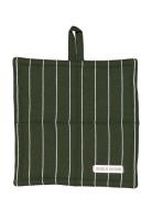 Noble House Pan Holder Pinstripe Grs Grön