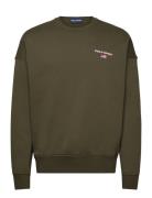 Polo Ralph Lauren Relaxed Fit Polo Sport Fleece Sweatshirt Khaki Green
