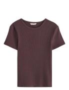 Lindex Top Love Burgundy