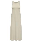 ONLY Onlmay Life S/L Long Dress Jrs Noos Grå