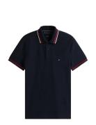 Tommy Hilfiger Cuff Interest Slim Fit Polo Marinblå