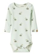 Lil'Atelier Nbmlavo Enk Ls Slim Body Lil Grön