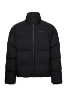 Lindbergh Cropped Seamless Puffer Jacket Svart