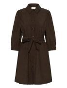 Kaffe Kavera Dress Brun