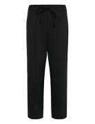 Kaffe Kamerle Belt Pants Svart