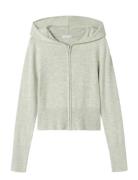 Name It Nkfnullaria Ls Slim Sh Knit Wh Grå