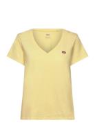 Levi's® Perfect Slub Vneck Mood Yellow Gul
