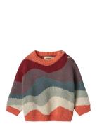 Wheat Jaquard Pullover Knud Röd