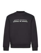 Armani Exchange Sweatshirt Marinblå
