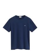 GANT Reg Shield Ss T-Shirt Blå