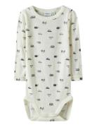 Name It Nbmwang Wool Needle Ls Body Noos Kräm