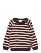 Petit Piao Ppdos Fold Over Knit Brun