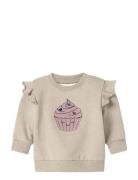 Name It Nbfnilda Ls Sweat Bru Kräm