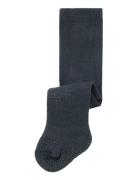 Name It Nbmwak Wo/Bl Pantyhose Solid Non Skid Marinblå