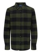 ONLY & SONS Osjgudmund Ls Checked Shirt Noos Grön