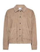 Vero Moda Vmjamie Ls Corduroy Shacket Mix Noos Beige