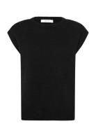 Selected Slflulu Sl Knit Vest Svart
