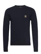 Belstaff Watch Crewneck Jumper Marinblå