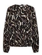 Kaffe Kamille Blouse Svart