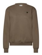 Kaffe Kaliddy Sweatshirt Khaki Green