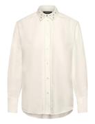 Bruuns Bazaar Chrisoulabbsiw Shirt Vit