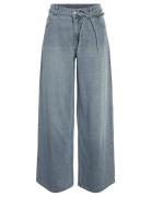 NOISY MAY Nmmaisy Nw Belt Loose Jeans Bs031Lb Blå
