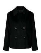 Selected Slfalma Wool Blend Jacket Noos Svart