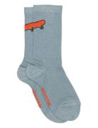 Melton Skate Socks Blå