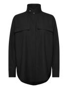 Copenhagen Studios Cph Overshirt 1 Wool Olive Svart