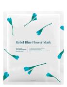 Hyggee Blue Flower Relief Flower Mask Nude