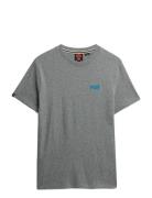 Superdry Vintage Logo Emb Tee Grå