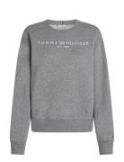 Tommy Hilfiger Mdrn Reg Corp Logo C-Nk Swtshrt Grå