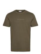 Lindbergh Lindbergh Print Tee S/S Grön
