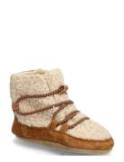 Melton Hiking Teddy Boots Kräm