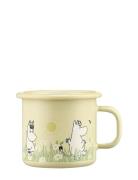 Muurla Moomin Enamel Mug Meadow 2,5Dl Gul