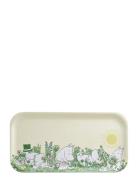 Muurla Moomin Tray In The Garden 43X22Cm Gul