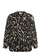 Kaffe Curve Kcdiana Blouse Brun