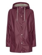 Ilse Jacobsen Rain Jacket Burgundy