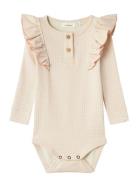 Lil'Atelier Nbfbaya Ls Slim Body Lil Rosa