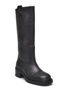 ALOHAS Sajan Leather Boots Svart