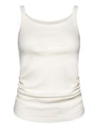 Lindex Tanktop Rib Maternity Kräm