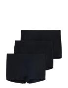 Lindex Brief Boxer Midi Seamless Rib Svart