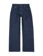 Nudie Jeans Wide Heidi Classic Blue Marinblå