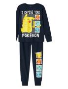 Name It Nkmabel Pokemon Ls Nighset Noos Sky Marinblå