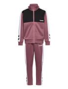 Hummel Hmljr Colorblock Tracksuit Multi/patterned