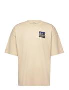 HALO Halo Graphic Boxy T-Shirt Beige
